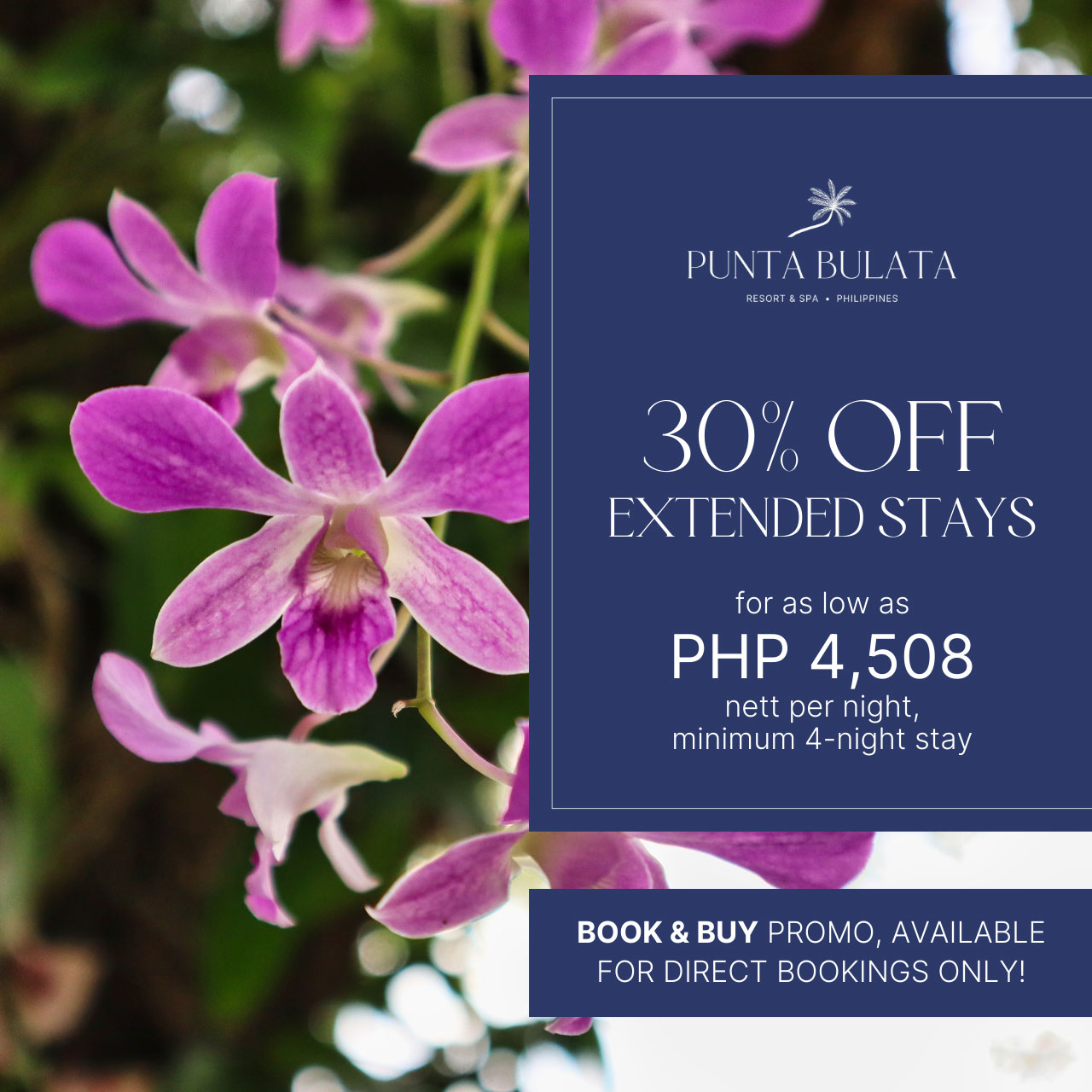 30% Off Extended Stays